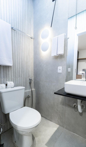 Bathroom 4, Apartamento Duplex de luxo em Campos do Jordao, Campo Limpo Paulista