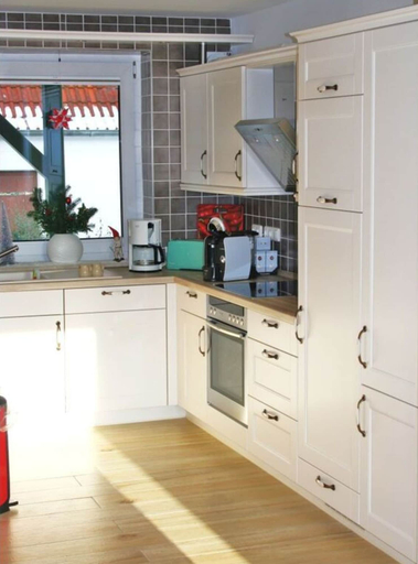 Private kitchen, Saupe Comfortable Holiday Residence, Vorpommern-Rügen