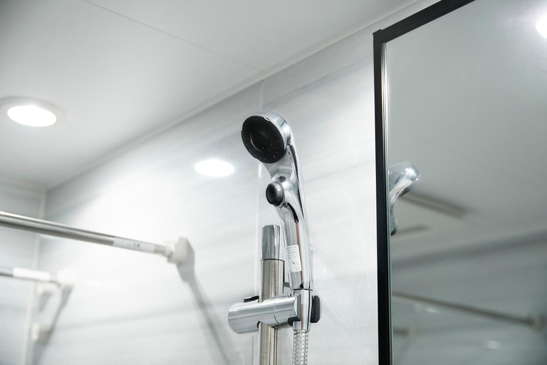 Bathroom 3, LINK HOUSE HOTEL - スマート無人ステイ - Unmanned design hotel, Fukuoka