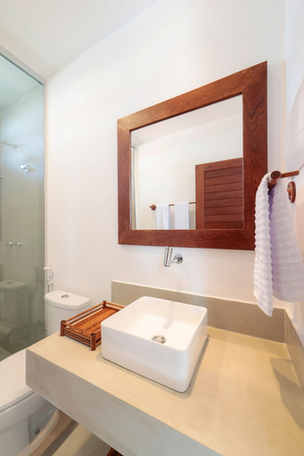 Bathroom 3, Pousada Praia do Patacho, Porto de Pedras