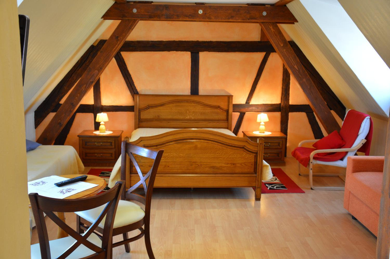 Bedroom, La Grange du Pape - Annexe de l'Hotel La Ferme du Pape, Haut-Rhin