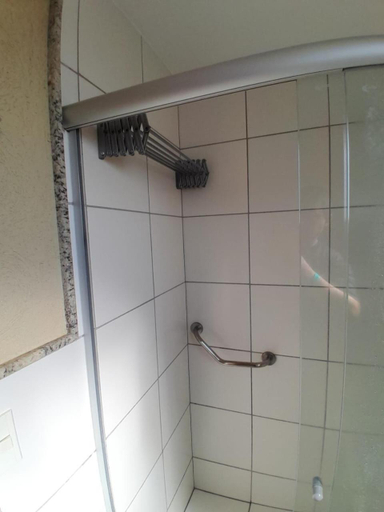 Bathroom 2, Golden Dolphin Grand Hotel - 820 Flat - Resorts - Caldas Novas - GO, Caldas Novas
