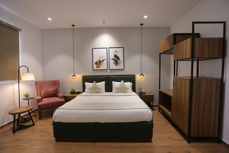 Bedroom 3, Pondy Heights - Suites and Studios, Puducherry
