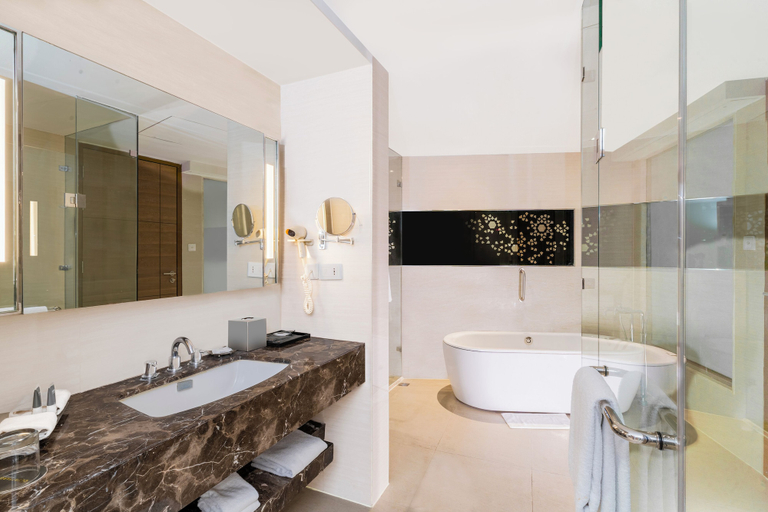 Bathroom 5, Courtyard by Marriott Agra, Agra