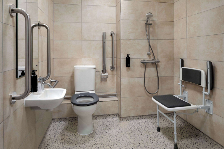Bathroom 3, Super 8 by Wyndham Durham, Durham
