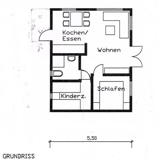 Floor plan, Bittner Modern Retreat, Hochsauerlandkreis