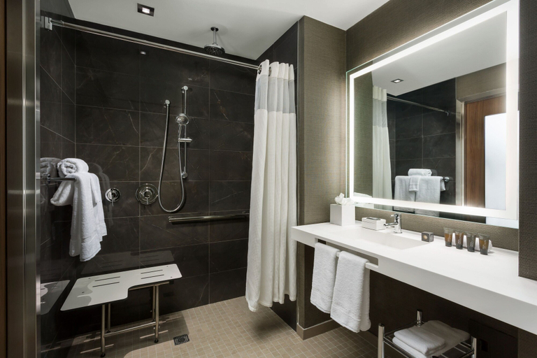 Bathroom 4, AC Hotel by Marriott New York Times Square, New York