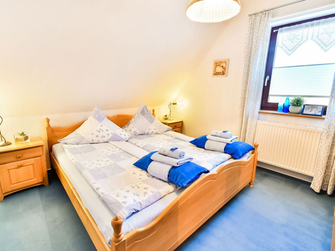 Bedroom 3, Ferienhaus in Thorstorf mit Garten, Nordwestmecklenburg