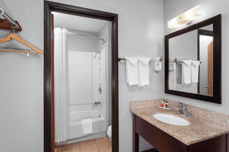 Bathroom 4, Super 8 by Wyndham Sun Prairie/Madison E, Dane