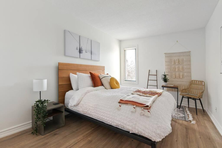 Bedroom 3, Modern/Rustic 2 Story Condo/3 Min Walk to Village, Grey