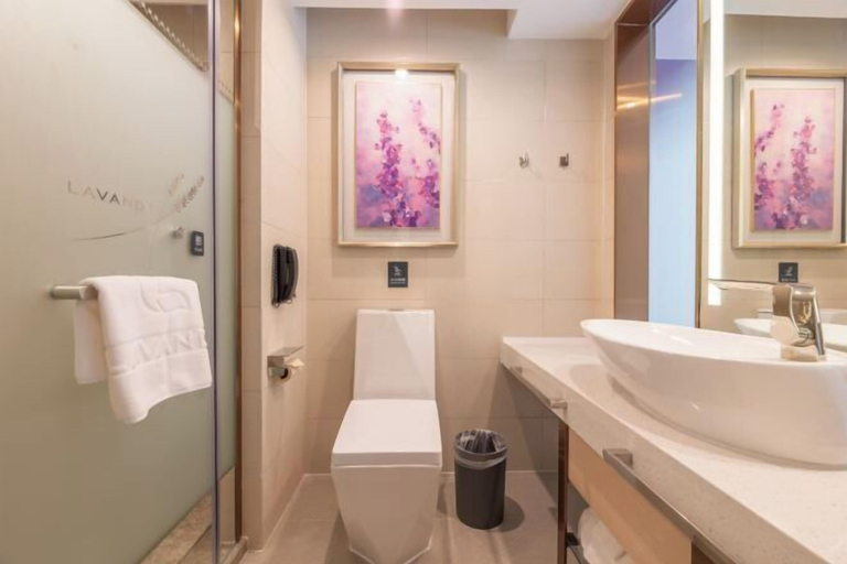 Bathroom 4, Lavande Hotel (Heze Daxue Road Branch), Heze