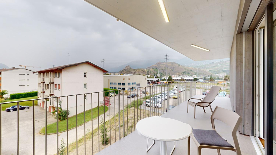 Exterior view 5, Bright & modern apartments in Sion, Sion