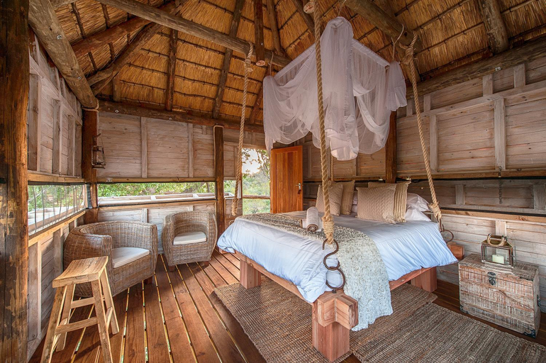 Bedroom, Pondoro Game Lodge - All Inclusive, Mopani