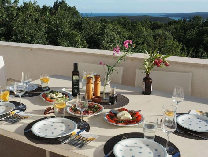 Dining 2, Holiday Home Villa Alisa, Raša