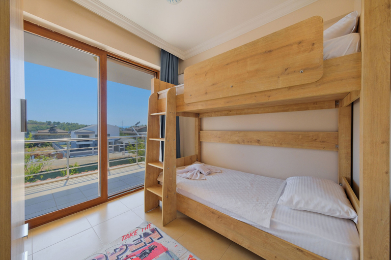 Room 3, Talia deniz manzaralı 4 odalı lüks Villa, Fethiye
