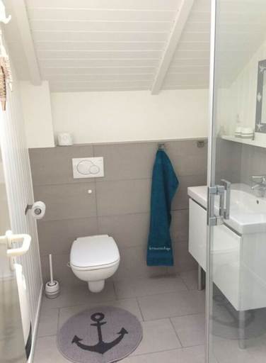 Bathroom, Holnis Beach Cabin Comfortable Vacation Home, Schleswig-Flensburg
