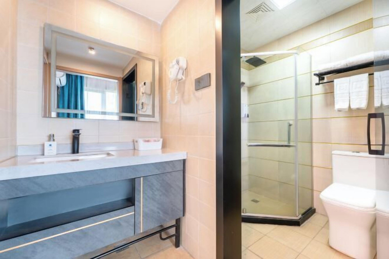 Bathroom 3, Tingquan Haina Hotel (Jinhua Vocational and Technical College), Jinhua