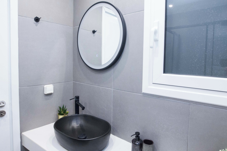 Bathroom 3, Panormou Modern Elegant 3 Bd Balcony Apt, Attica