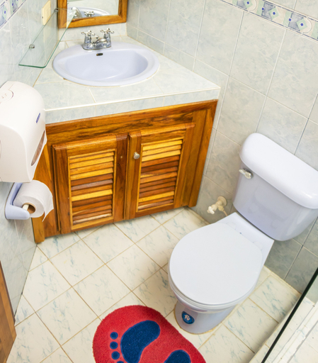 Bathroom 3, hostal san jorge, Pereira