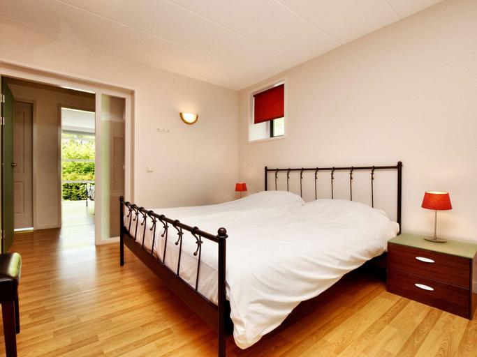 Bedroom 3, Chalet in Odeigne with Private Pool Sauna, Luxembourg