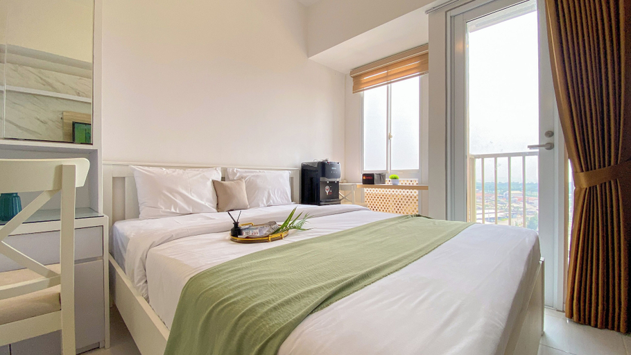 Bedroom 4, Restful Studio Apartment At Tokyo Riverside Pik 2, Tangerang