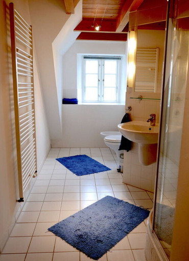 Bathroom 2, Poppenbull Thatched House, Nordfriesland
