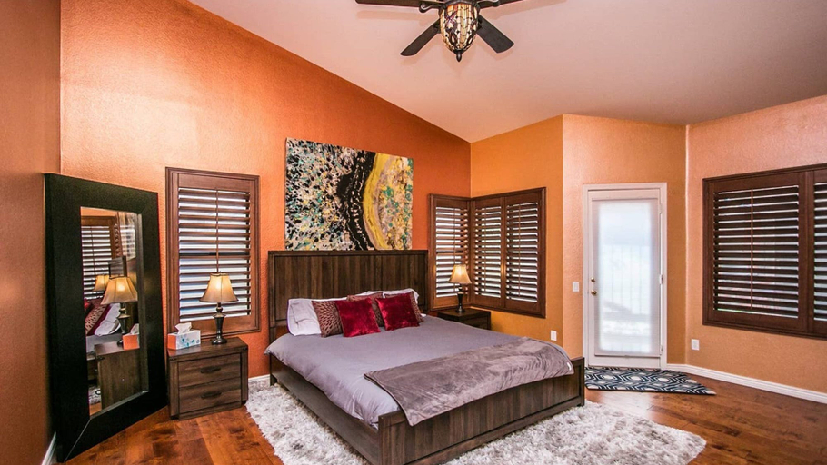 Bedroom 3, Luxury Scottsdale Home W/pool and Hot Tub!, Maricopa