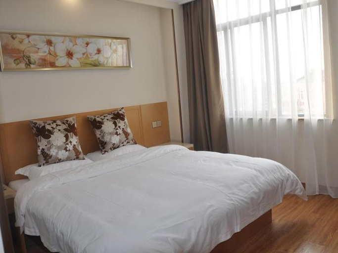 Bedroom 2, Shell Wuxi Jiangyin Wenlin Town Hotel, Wuxi