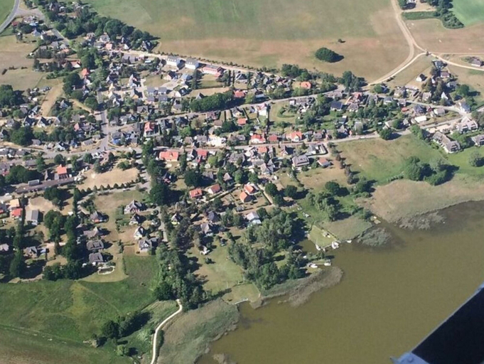 Aerial view, Fabian Comfortable Holiday Residence, Vorpommern-Rügen
