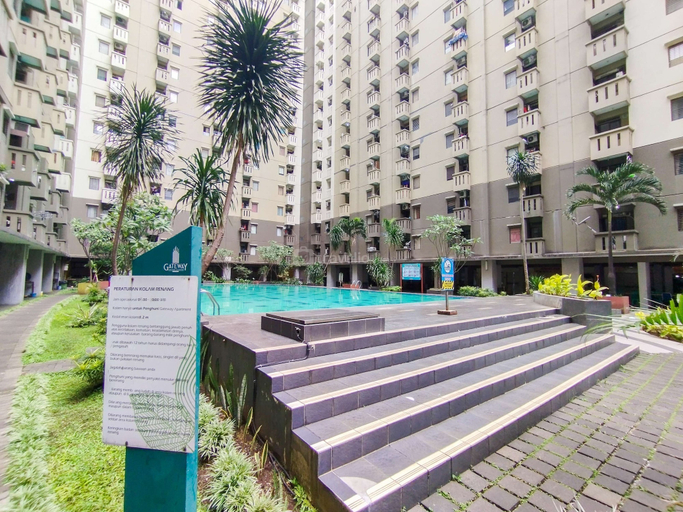 Exterior & Views, Good Place And Cozy 2Br Apartment At Gateway Ahmad Yani Cicadas, Bandung