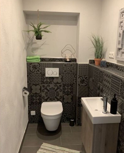 Bathroom 4, Holiday Apartment by the Pond, Rhein-Lahn-Kreis