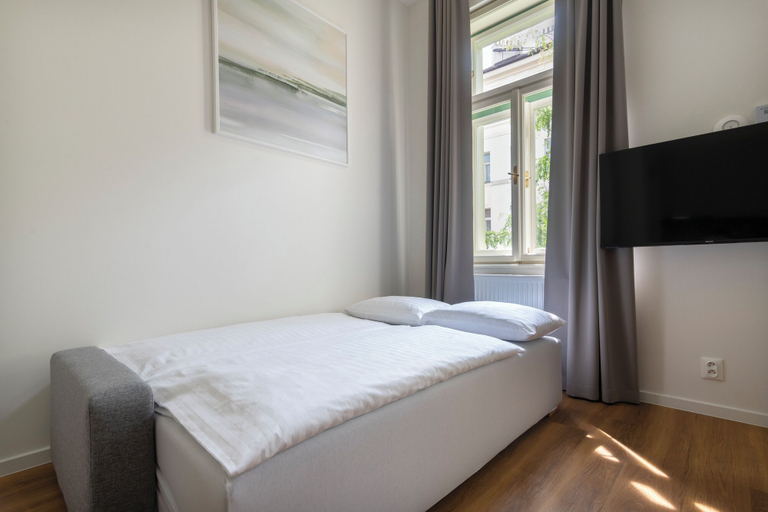Bedroom 3, Encore Boutique Residence by Dwellfort, Praha 3