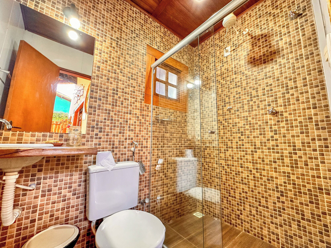 Bathroom 4, Pousada Casa Zanotto, Pirenópolis