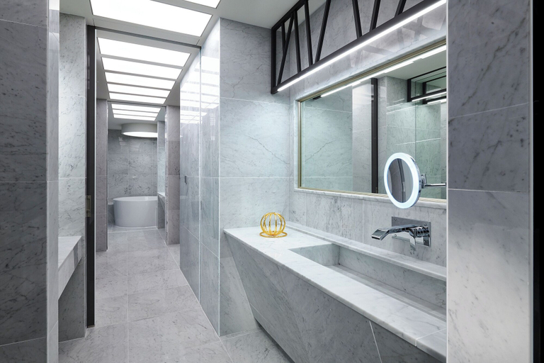 Bathroom 4, Jeongseon JS Grand Palace Hotel, Jeongseon