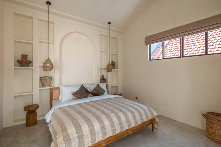 Bedroom 3, Villa LeNomi: Cute 1 Bedroom w/ Pool in Canggu, Badung