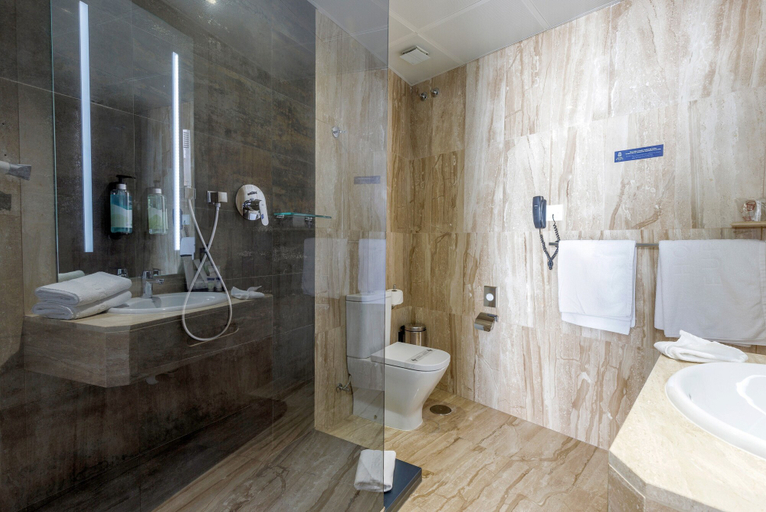Bathroom 4, Hotel Europa, Madrid