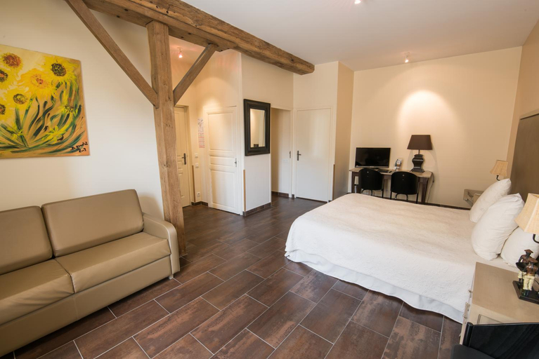 Bedroom 2, Hotel Le Marius, Aube