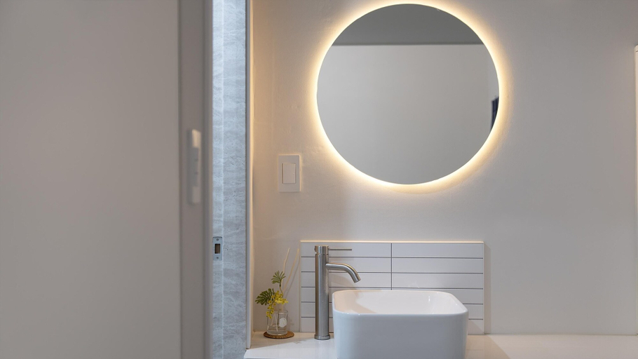 Bathroom, Namhae Seven house, Namhae
