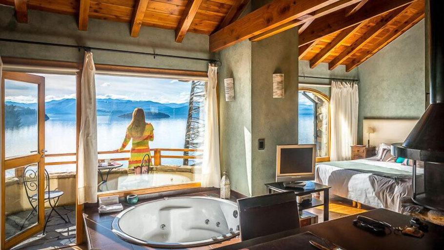 Bathroom 4, Lirolay Suites, Bariloche