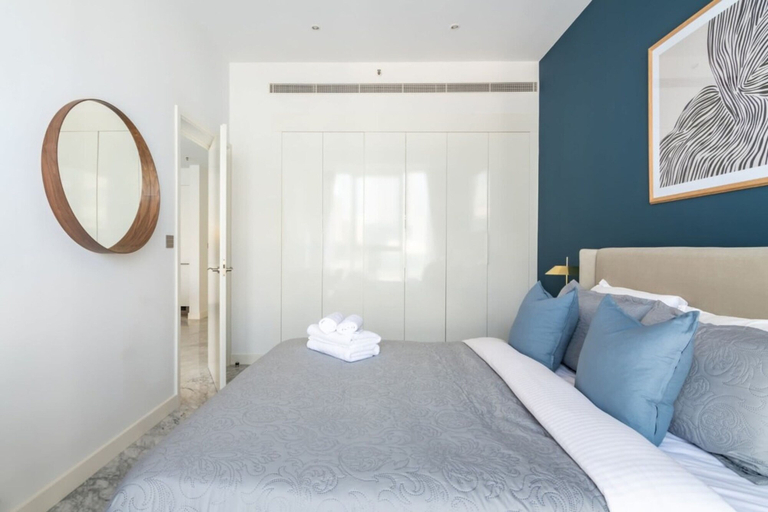 Bedroom, Silkhaus Great View Modern Pad Pool Access, Dubai