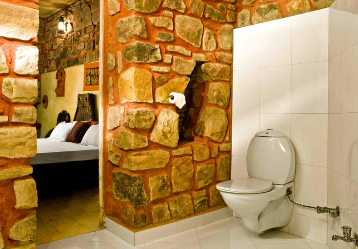 Bathroom 2, The Mandore - a leafy resort, Jodhpur