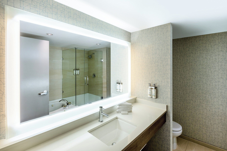Bathroom 4, Holiday Inn Express VANCOUVER AIRPORT - RICHMOND, Greater Vancouver