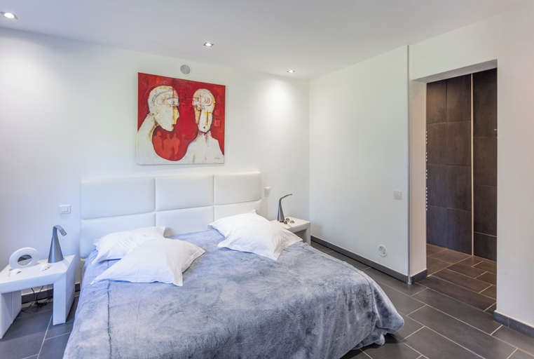 Bedroom 3, Villa Hippocampe, Var