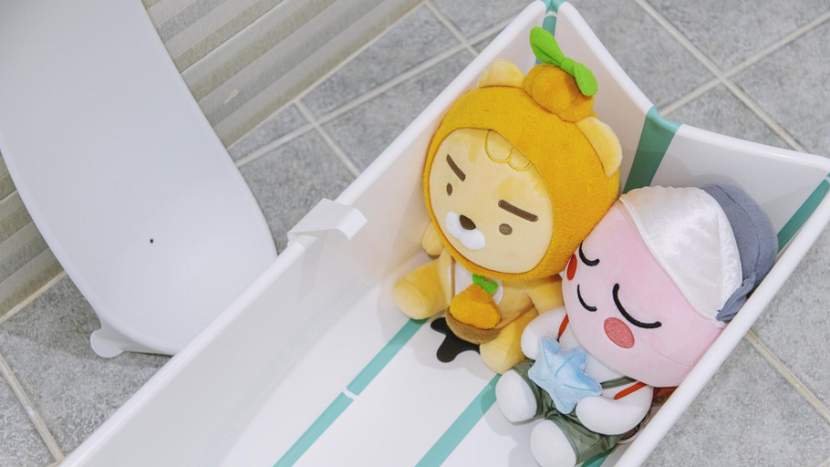 Bathroom 4, Jeju Seongsan Baekrok Kids Pension, Seogwipo