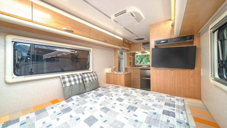 Bedroom 2, Gapyeong Yumyeongsan Gomone pet Camping, Gapyeong