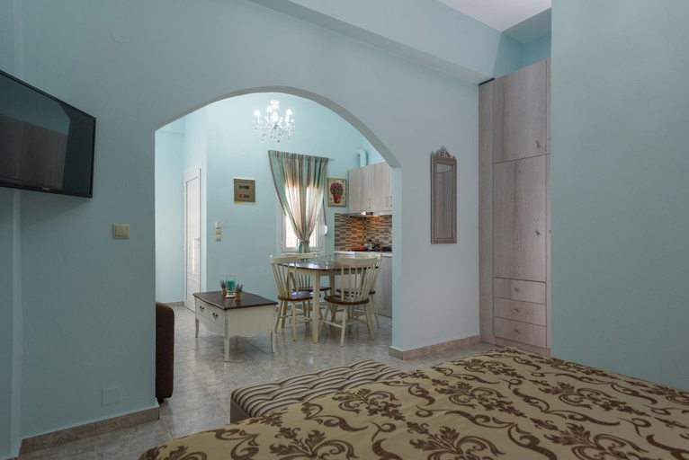 Kitchen 2, Spyros Apartments with Pool, Faistos