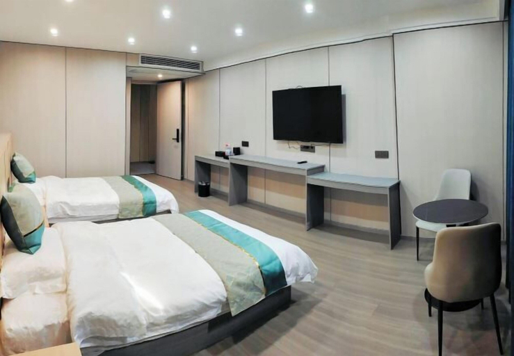 Bedroom 1, Huiyuge Business Hotel, Luxian County, Xuancheng