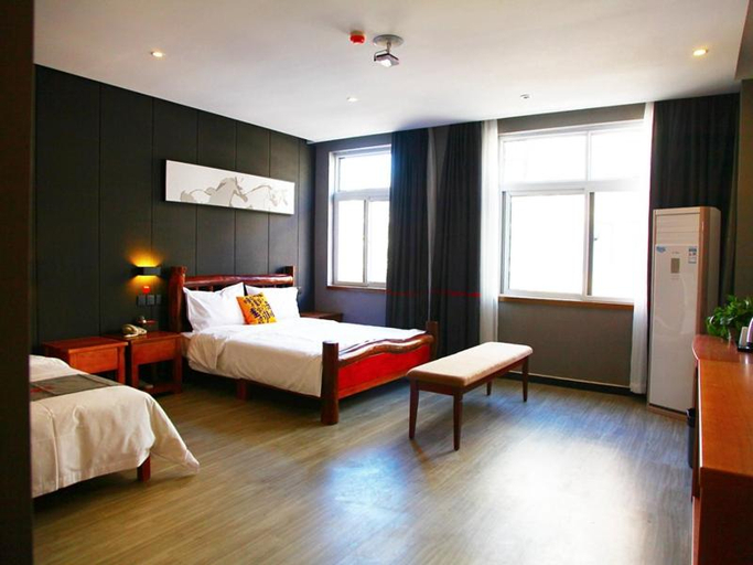 Bedroom 2, JUN Hotels Hebei Hengshui Gucheng County Yingrui Plaza, Hengshui