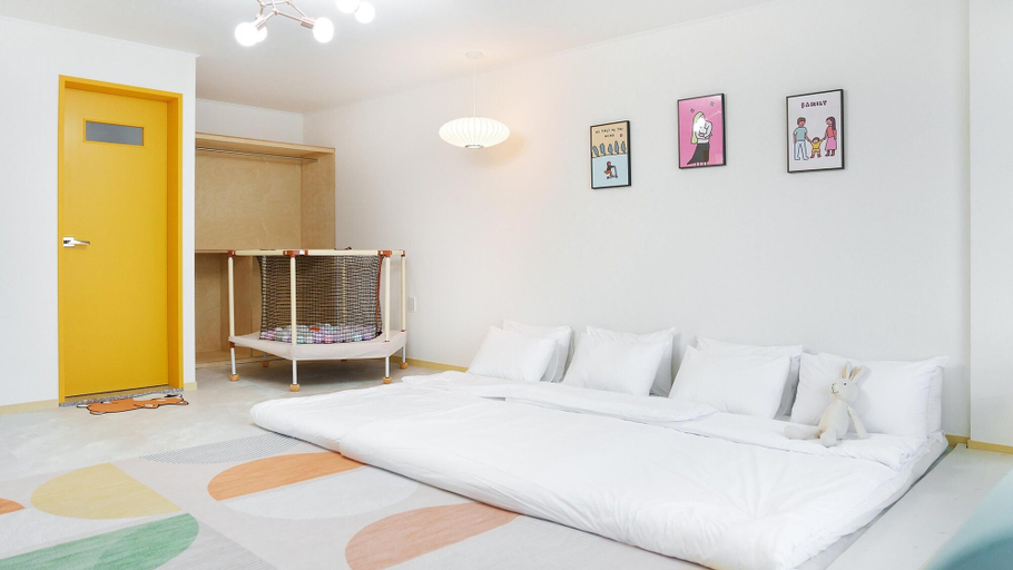 Bedroom 3, Jeju Kidsgajok Badatgahauseu, Seogwipo