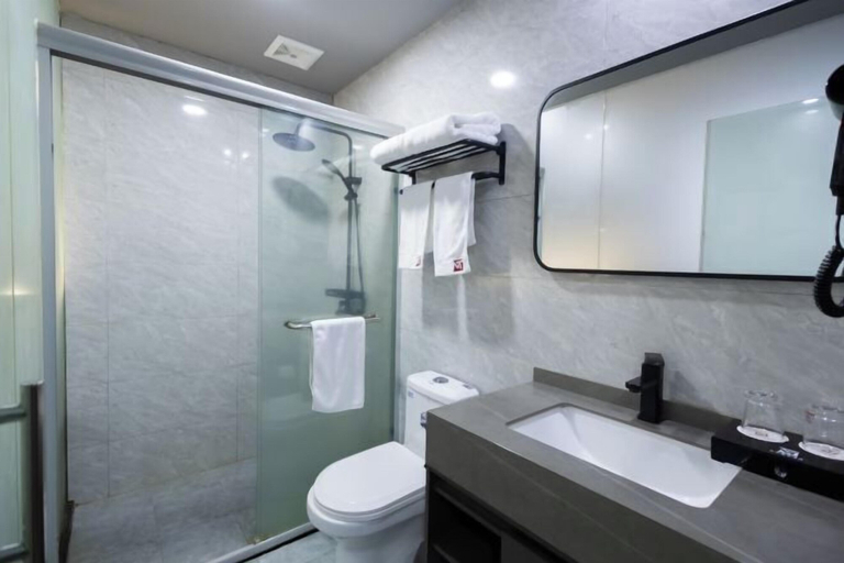 Bathroom 2, Mitian Business Motel, Ningbo